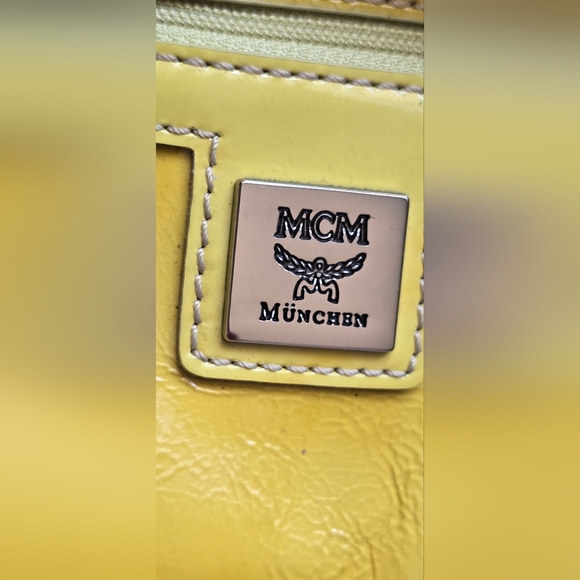 MCM Patent Leather Shoppers Tote - Picture 10 of 14